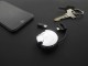 WIRELESS CHARGING EXECUTIVE KIT - SILVER KEYRING + EXECUTIVE CHARGER EBONY VENEER