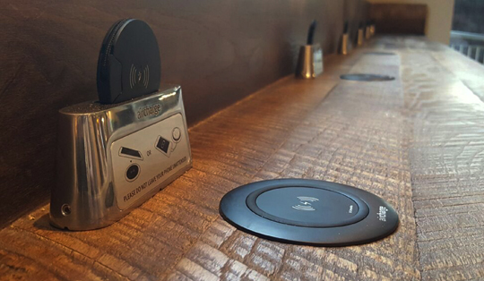 wireless charging in public venues