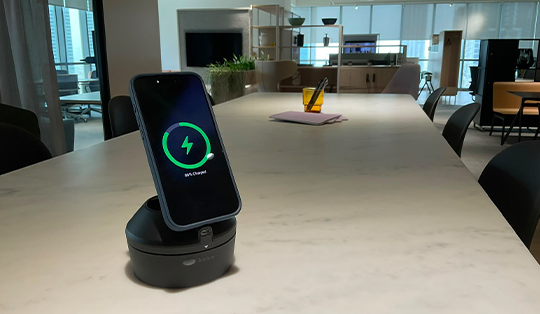 Wireless charging for offices