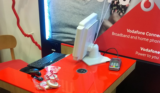 wireless charging in Vodafone