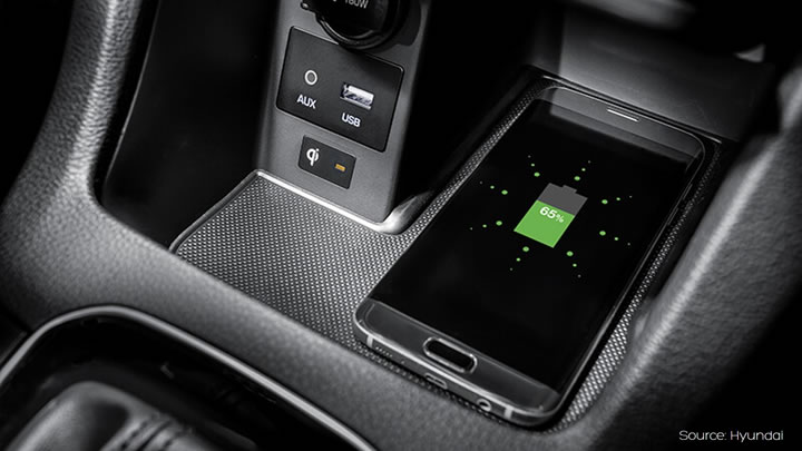 Roos Krijgsgevangene Amerika Hyundai wireless charging - Aircharge