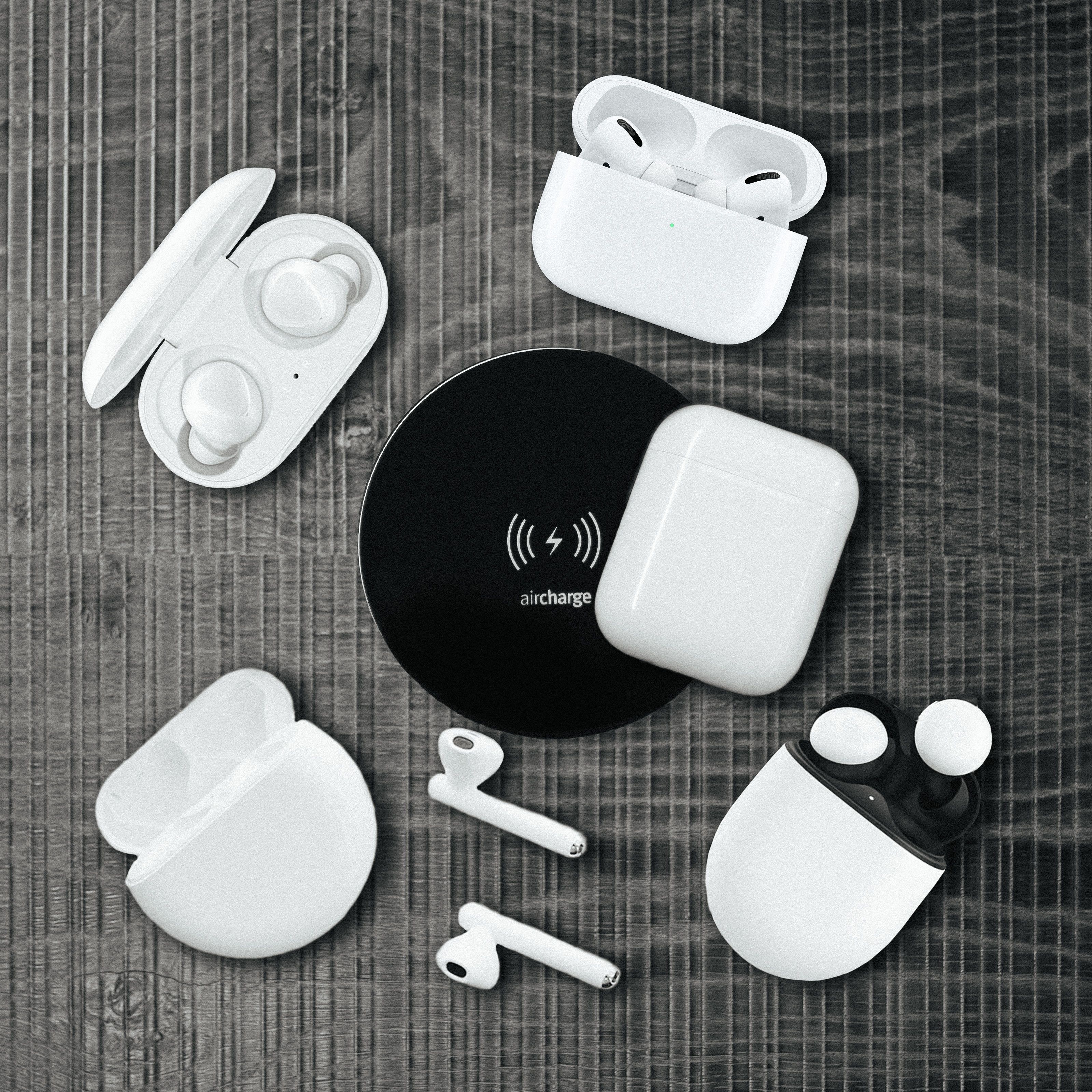 qi charging earbuds